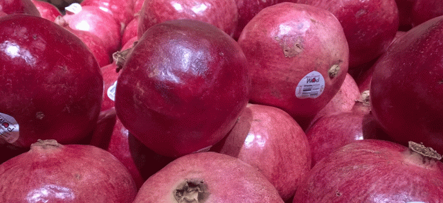 Pomegranates at Safeway